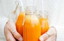 Противовоспалительный морковный сок с корицей и имбирем